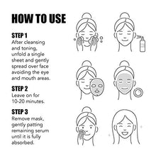 Load image into Gallery viewer, LAPCOS Honey Sheet Mask, Daily Face Mask with Hyaluronic Acid and Antioxidants to Hydrate and Tighten Dry Skin, Korean Beauty Favorite, 5-Pack