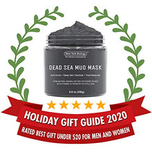 Load image into Gallery viewer, New York Biology Dead Sea Mud Mask for Face and Body - Spa Quality Pore Reducer for Acne, Blackheads and Oily Skin, Natural Skincare for Women, Men - Tightens Skin for A Healthier Complexion - 8.8 oz