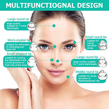 Load image into Gallery viewer, Blackhead Remover Vacuum, 5.0 MP Pore Vacuum with Camera Blackhead vacume Remover Pore Cleaner Suction Tool, Rechargeable Facial Comedone Acne Extractor for Men Women