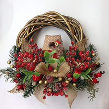 Load image into Gallery viewer, Felice Arts Artificial Red Berry, 12 Pack Christmas Berry Stems Faux Holly Berries Branches for Christmas Tree Fireplace Wreath Crafts Holiday and Home Decor