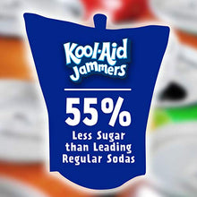 Load image into Gallery viewer, Kool-Aid Jammers Blue Raspberry Artificially Flavored Kids Soft Drink (10 ct Box, 6 fl oz Pouches)