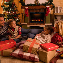 Load image into Gallery viewer, Mystflame Electric Fireplace, 36 Inches Recessed Electric Fireplace Insert, Remote Control Fireplace Insert with Overheat Protection, Electric Fireplace Heater with Adjustable Light and Touch Screen