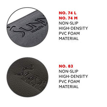 Load image into Gallery viewer, Sunny Health & Fitness NO. 074-M Treadmill Mat Medium, 6.5 ft x 3 ft, Black