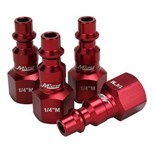 Load image into Gallery viewer, ColorFit by Milton Coupler & Plug Kit - (M-Style, Red) - 1/4" NPT, (14-Piece) - S-314MKIT