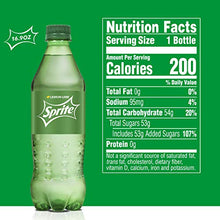 Load image into Gallery viewer, Sprite Lemon Lime Soda Soft Drinks, 16.9 fl oz (pack of 6)