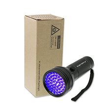 Load image into Gallery viewer, Vansky Flashlight Black Light 51 LED Blacklight Detector for Dog/Cat Urine,Dry Stains,Bed Bug, Matching with Pet Odor Eliminatornator, Eliminator, uv-2