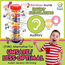 Load image into Gallery viewer, Autism & Prosperity Kids Toys All-Around Sensory Stim Alternative Autistic Children Bundle, ASD Child Boy Girls Teen - Calm Rainmaker, Liquid Motion Bubbler, Spiky Balls, Stimulation Product Tool Item