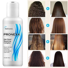 Load image into Gallery viewer, Hairgenics Pronexa Hair Bonder Bond Repairing Complex and Conditioner for Damaged and Treated Hair. 4 FL OZ Provides 8 full treatments