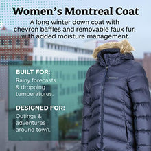 Load image into Gallery viewer, Marmot Women’s Montreal Puffer Coat | Down-Insulated, Water-Resistant, Arctic Navy, X-Large