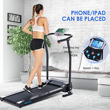 Load image into Gallery viewer, ANCHEER Treadmills for Home, Folding Treadmil with Large LCD Monitor Walking Running Machine Equipment for Home Gym