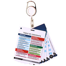 Load image into Gallery viewer, Medical Notes 67 Medical Reference Cards (3.5" x 5" Cards) for Internal Medicine, Surgery, Anesthesia, OBGYN, Pediatrics, Neurology, and Psychiatry - Waterproof Full Color cards