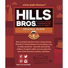Load image into Gallery viewer, Hills Bros Original Blend Ground Coffee, Medium Roast, Full-Bodied Classic Rich Coffee Taste, Balanced for Optimum Caffeine, 26 Oz