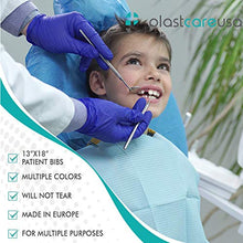 Load image into Gallery viewer, 50 Pink Disposable Dental Bibs 13" x 18", Tattoo Piercing Waterproof Patient Bib
