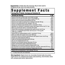 Load image into Gallery viewer, MegaFood Multi for Men - Men's Multivitamin for Optimal Health and Well-Being - With B Complex Vitamins - Gluten Free, Non-GMO, Dairy Free, Soy Free - 120 Tablets