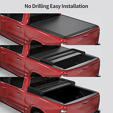 Load image into Gallery viewer, oEdRo Soft Tri-Fold Truck Bed Tonneau Cover Compatible with 2009-2023 Dodge Ram 1500 (Inclu. Classic & New), Fleetside 5.6 Ft Bed w/o Ram Box