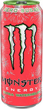 Load image into Gallery viewer, Monster Energy Ultra Watermelon, Sugar Free Energy Drink, 16 Ounce (Pack of 24)