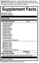 Load image into Gallery viewer, Garden of Life Dr. Formulated Probiotics For Women, Once Daily Women’S Probiotics, 50 Billion CFU Guaranteed, 16 Strains, Shelf Stable, Gluten Dairy & Soy Free One A Day, Prebiotic Fiber, 30 Capsules