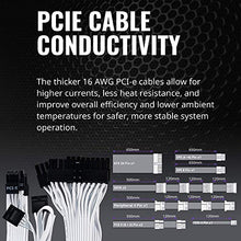 Load image into Gallery viewer, Cooler Master V750 Gold White Edition V2 Full Modular, 750W, 80+ Gold Efficiency, Semi-fanless Operation, 16AWG PCIe high-Efficiency Cables