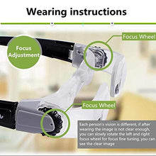 Load image into Gallery viewer, Magnifying Glass Glasses, Binocular 300° HD Glass Lens Portable Hands-Free Magnification Glasses for The Elderly and Amblyopia Children to Watch TV Reading Books (Color : Amblyopia (Myopia))
