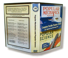 Load image into Gallery viewer, 1261 Popular Mechanics And Popular Science Magazines (With 14 hrs of video and 100 hrs of audio) In This 10 Disc Computer DVD ROM Series