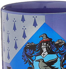 Load image into Gallery viewer, Silver Buffalo Harry Potter Ravenclaw House Crest Ceramic Mug, 14 Ounces