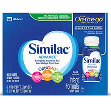 Load image into Gallery viewer, Similac Advance Infant Formula with Iron, Baby Formula, Ready to Feed, 8 fl oz (Pack of 24)