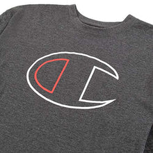 Load image into Gallery viewer, Champion Mens Big and Tall T Shirt, Crewneck Men Tees 2 Pack Charcoal/Red 6X