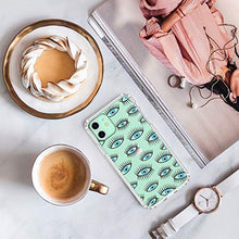 Load image into Gallery viewer, MOSNOVO iPhone 11 Case, Evil Eyes Pattern Clear Design Transparent Plastic Hard Back Case with TPU Bumper Protective Case Cover for Apple iPhone 11 (2019)