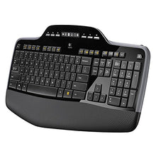 Load image into Gallery viewer, Logitech MK710-RB Desktop Wireless Keyboard/Mouse Combo, Wireless Mouse USB, Black (Renewed)