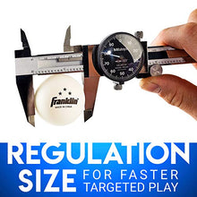 Load image into Gallery viewer, Franklin Sports 3 Star Table Tennis Balls (Pack of 6), 40 mm