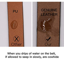 Load image into Gallery viewer, Women's Leopard Print Leather Belt for Pants Jeans Waist Belt with Alloy Buckle By LOKLIK (XS(26"-29"))