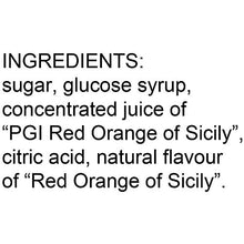 Load image into Gallery viewer, Serra Le Italiane, Italian Natural Hard Candy Filled With Red Orange From Sicily Italy, 3.5 Ounce