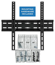 Load image into Gallery viewer, Tilting Flatscreen Wall Mount TV for 30, 32, 37, 39, 40, 42, 43, 47, 49, 50, 55 inch LED, LCD, and Plasma televisions - 77 lbs Capacity, 2" Low Profile Design, Max VESA 400 x 400
