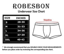 Load image into Gallery viewer, Robesbon men Underwear Ultimate Soft Cotton Boxer Brief 4 Pack Small