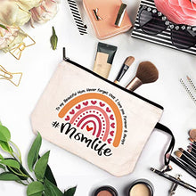 Load image into Gallery viewer, ZHANTUONE Mom life Cosmetic Bag,Gifts for Moms,New Baby Gift,Mom Birthday Gifts,Mom To Be New Mom,Baby Shower Gifts,Mothers Day Gifts ,For New Mom Maternity Gift,Pregnancy Gift
