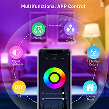 Load image into Gallery viewer, HitLights LED Strip Lights with Smart WiFi LED Light Bulb Dimmable (3 Pack)