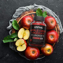 Load image into Gallery viewer, Apple Cider Vinegar Gummies - 1000mg - Formulated for Weight Loss, Energy Boost & Gut Health - Supports Digestion, Detox & Cleansing - Natural ACV Gummies W/ VIT B12, Beetroot & Pomegranate