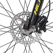 Load image into Gallery viewer, Hiland 27.5 Inch Mountain Bike 27-Speed MTB Bicycle for Man with 19.5 Inch Frame Suspension Fork Urban Commuter City Bicycle Black