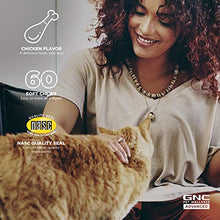 Load image into Gallery viewer, GNC Pets ADVANCED Calming Cat Chews Cats, 60 ct | Chicken Flavored Cat Soft Chews for Calming & Relaxation | Thiamine, L-Tryptophan, & Chamomile Cat Calming Supplements | Made in the USA