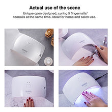 Load image into Gallery viewer, UV LED Nail Lamp, SUNUV Gel UV Light Nail Dryer for Gel Nail Polish Curing Lamp with Sensor 2 Timers SUN9C Pink Valentine Gift for Woman Girl