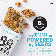 Load image into Gallery viewer, 88 Acres Granola Bars | Dark Chocolate Sea Salt | Gluten Free, Nut-Free Oat and Seed Snack Bar | Vegan & Non GMO | 12 Pack