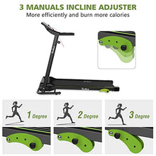 Load image into Gallery viewer, REDLIRO Walking Machine for Home Folding Jogging Treadmill with Incline Portable Space Saving Fitness Motorized Running Electric Indoor Exercise Workout Office Physical Training