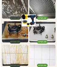 Load image into Gallery viewer, Electric Drill Brush Accessories,Deesse Kitchen Cleaning Brush, Power Scrubber Cleaning Brush Attachment Set All Purpose Drill Scrub Brushes Kit for Grout, Floor, Tub, Shower, Tile, Car,Oil, Carpet