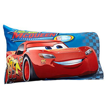 Load image into Gallery viewer, Disney Cars Rusteze Racing Team 4 Piece Toddler Bedding Set, Blue/Red/Yellow/White
