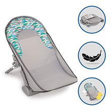 Load image into Gallery viewer, Delta Children Baby Bather Includes 2 Reclining Positions, Grey Tide