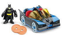 Load image into Gallery viewer, Fisher-Price Imaginext DC Super Friends, Batmobile & Cycle, What’s the coolest way for kids to cruise around Gotham City