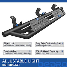 Load image into Gallery viewer, OEDRO 6.5'' Running Boards Compatible with 2018-2022 Jeep Wrangler JL & Unlimited 4 Door, Textured Black Side Step Rails Nerf Bars