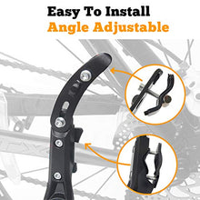 Load image into Gallery viewer, Sataway Bike Kickstand Adjustable Rear Mount Aluminum Alloy Bicycle Kickstand for 24” 26” 700C 27.5” 28” inch Mountain Bike Adult Bike