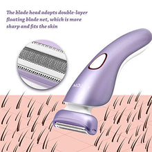 Load image into Gallery viewer, Electric Razor for Women, ISTON Rechargeable Wet and Dry Painless Womens Shaver Body Hair Remover for Legs Underarms and Bikini Trimmer Cordless Waterproof Hair Lady Shaver with LED Light