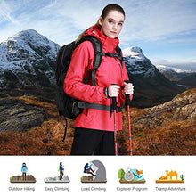 Load image into Gallery viewer, CAMEL CROWN Women's Waterproof Ski Jacket 3-in-1 Winter Coat Windbreaker Fleece Inner for Snow Rain Hiking Outdoor